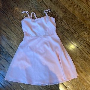 Fore Peach Mini Dress with a great design on the back!!